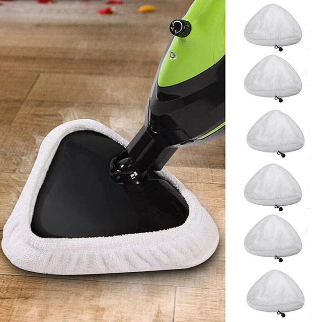6PCS H2O STEAM Mop Cleaner Pads Replacement Micro Fibre Clothes