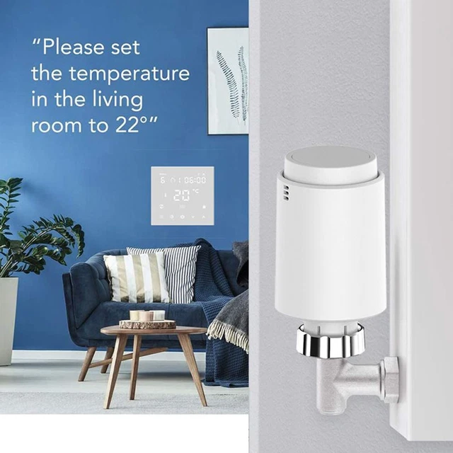 Thermostat radiateur programmable solution de chauffage domestique intelligente