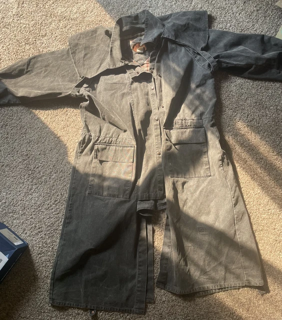 Rare! Outback Trading Company Bush Trader Duster Canvas Jacket Size XL