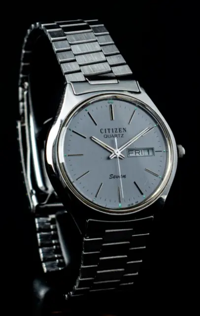 Citizen Seven Men's Quartz Watch (AZ-0438) -- Grey Dial