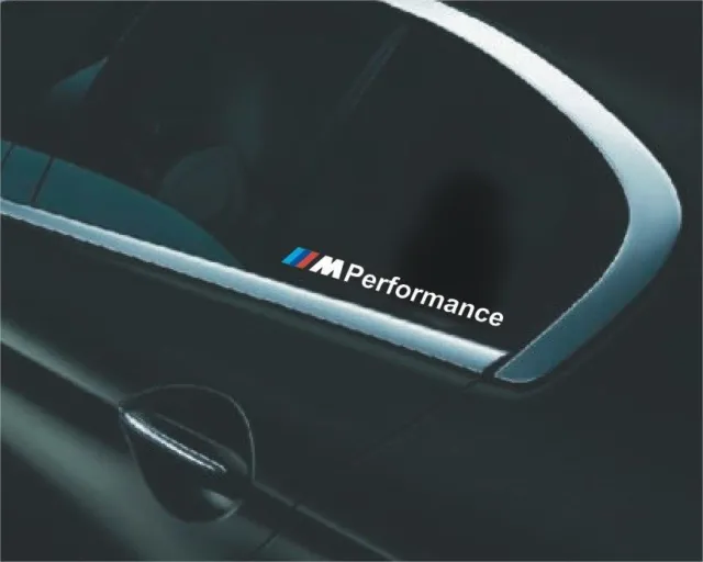 2X BMW /// M Performance Aufkleber Sticker E90 E60 F20 F10 F01 E70 F30 M3  X3 X5 EUR 6,48 - PicClick DE