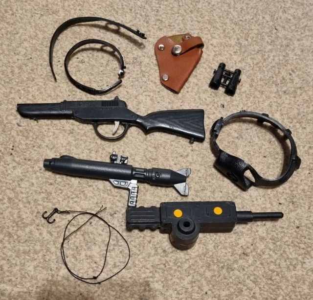 VINTAGE TIGER ACTION Figure Assorted Spare Part Accessories Weapons Job