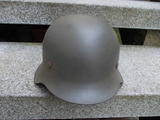 Wehrmacht Stahlhelm Heer  M42  1 Emblem   NS62   2.WK