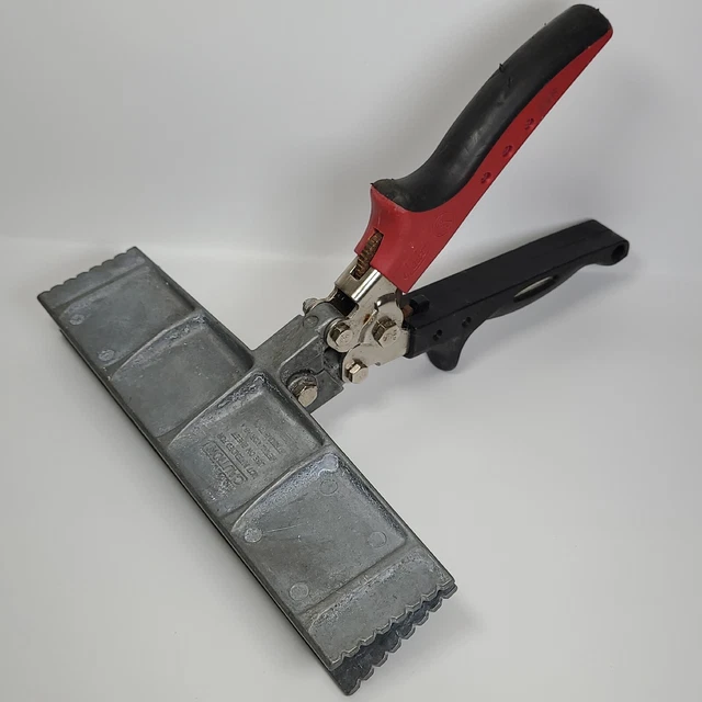 MALCO REDLINE 9" Hand Brake Aluminum Bender Hand Seamer  Siding S9R Made In USA