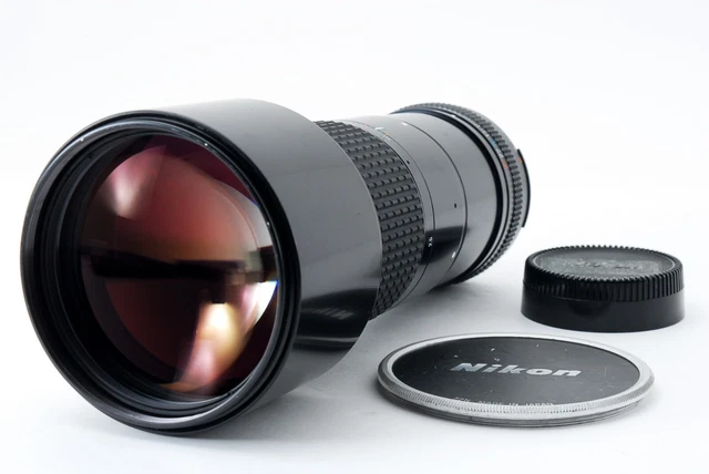 *Near Mint*Nikon Nikkor 300mm F/4.5 Ai-S ED MF Lens From Japan no tripod socke