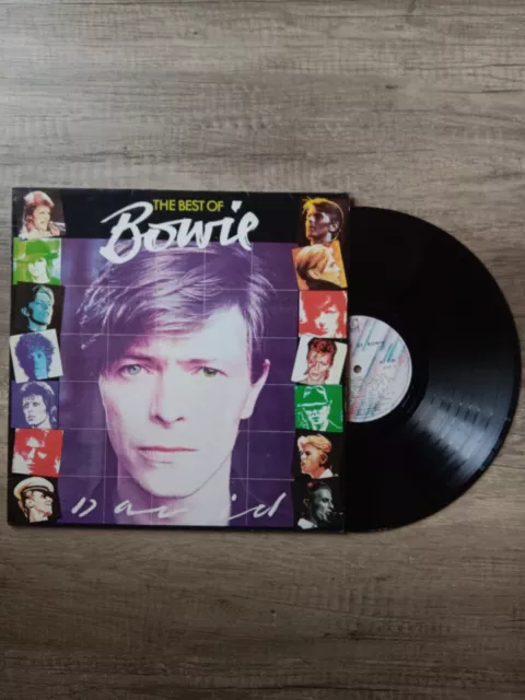 David Bowie The Best Of 33t 1980 disque NM