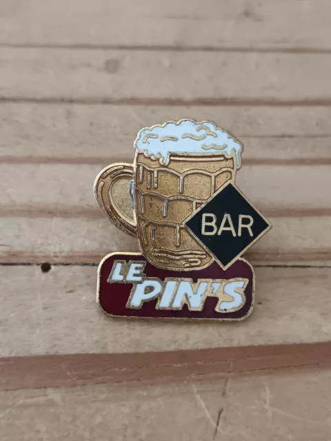 Pin's Pins Pin Enamel 22 BAR  Chope De BIÈRE "LE PIN'S"