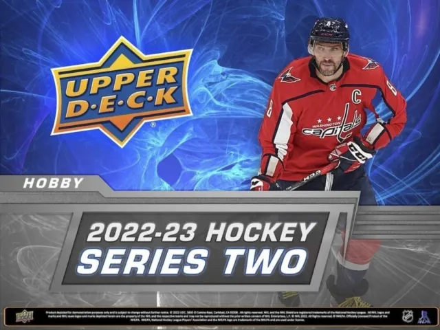2022-23 Upper Deck Series 2 Hockey Hobby Box PRESALE 3/29