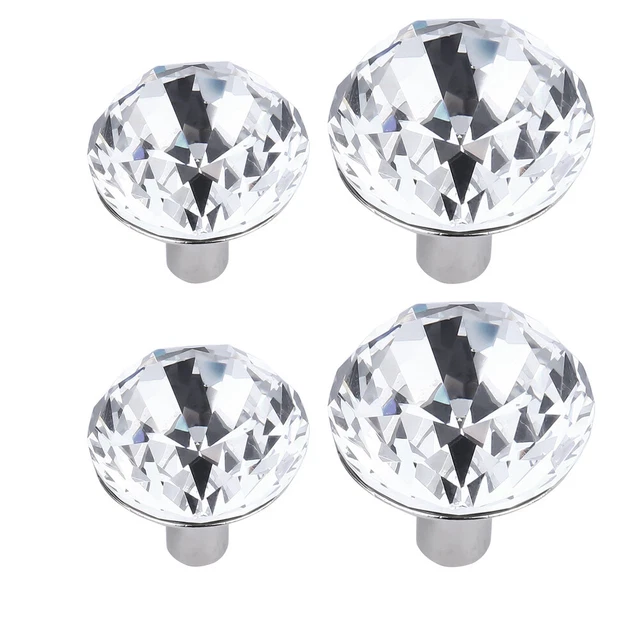 4 Pcs Cupboard Knobs Door Knobs Handle Drawer Pulls Wardrobe 2