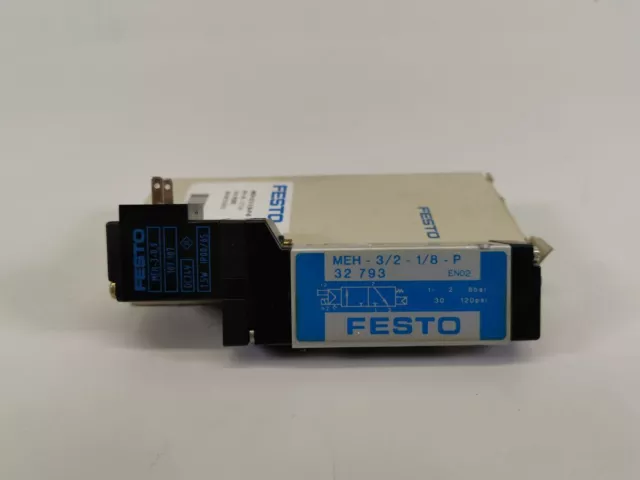 Festo Solenoid Valve MEH-3/2-1/8-P (173126)