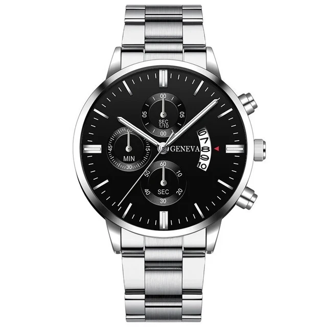 Montre et bracelet en cuir Philipp Blanc Geneva - Montres - Accessoires