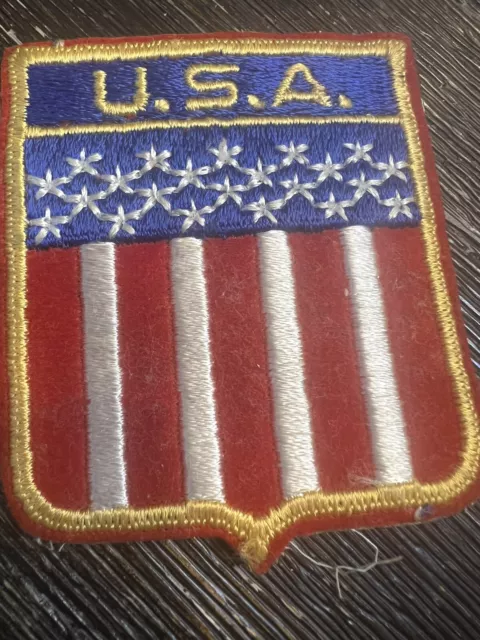 Rare Vintage USA Team Patch From The 60’s Collectors Item America