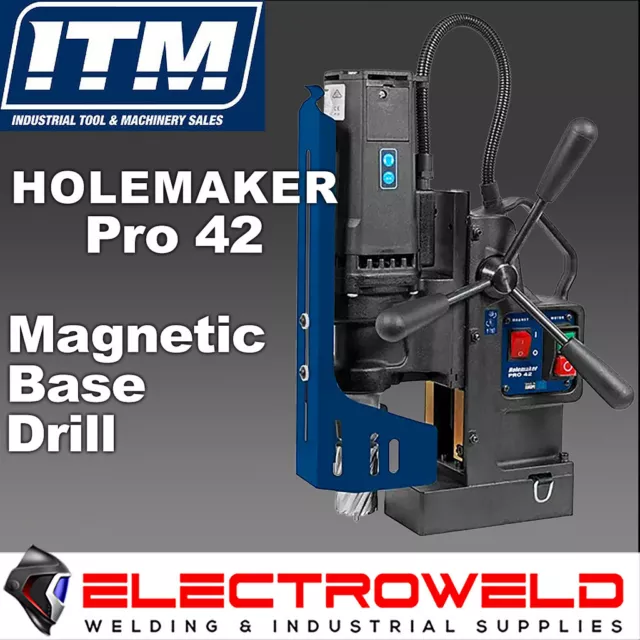 HOLEMAKER PRO42 Magnetic Base Drill Metal Steel Hole Cutter Rotabroach HMPRO42