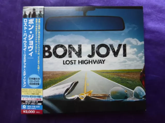 Bon Jovi  Lost Highway CD 14 titres + DVD Import Japon + OBI Avec titres bonus