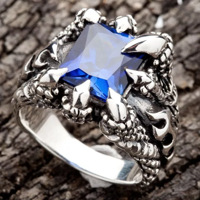 Bague sales griffe gothique