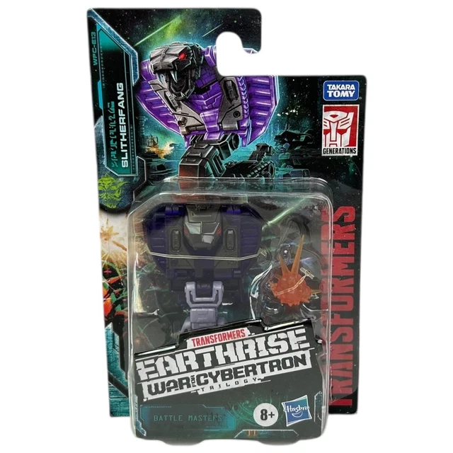 TRANSFORMERS EARTHRISE WAR For Cybertron Battle Masters Slitherfang ...
