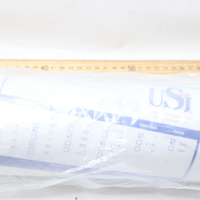 USI OPTI PREMIUM Thermal LowTemp Eva Roll Laminating Film Gloss Finish