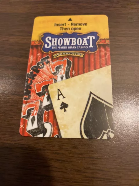 Showboat The Mardi Gras Casino Room Key
