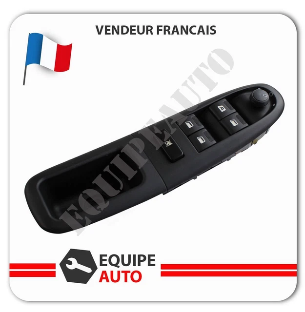 Bouton De Commande Lève-Vitre Électrique prévu pour 406 6554.Cf / 6554Cf
