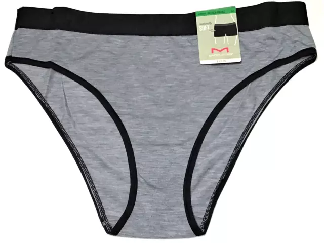 large - NWT Maidenform Naturally Soft High Leg panty $13 tag (d192a)