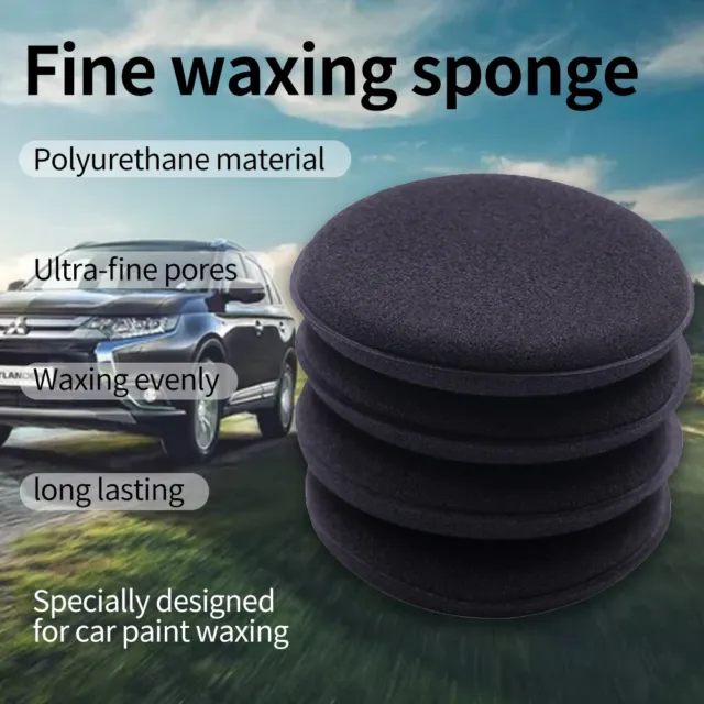 Applicator Microfiber Polishing Pads Car Cleaning Buffer Polish Foam Sponges