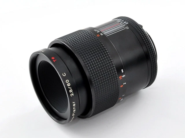 Contax 60 mm f/2,8 MMJ Carl Zeiss Makro Planar C Makroobjektiv aus Japan... 3