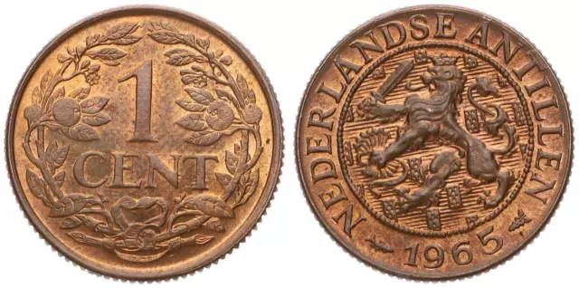 Niederlande - Netherlands Antillen 1 Cent - verschiedene Jahrgänge