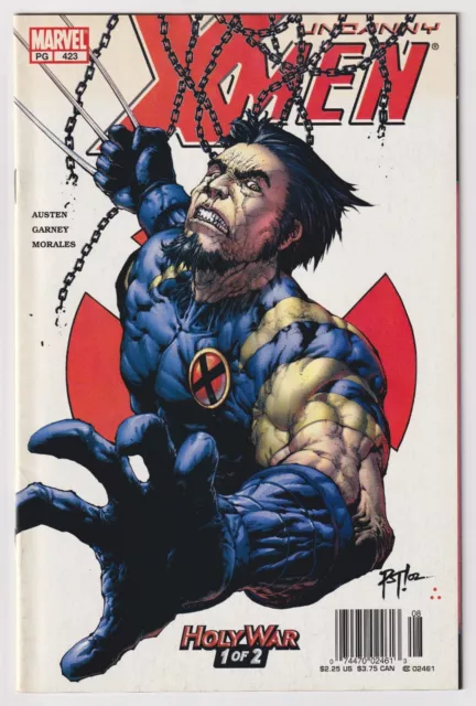 UNCANNY X-MEN #423 | Vol. 1 | RARE Newsstand UPC Price Variant | 2003 | VF+