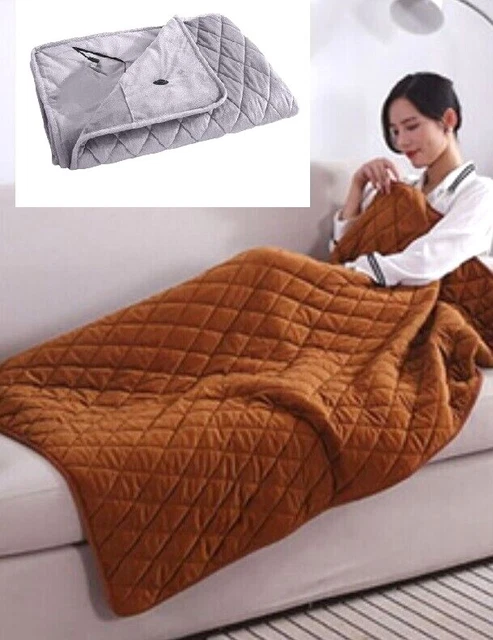 Chauffé Électrique Couverture Grand USB Tenir Chaud Polyester Fibre Wearable