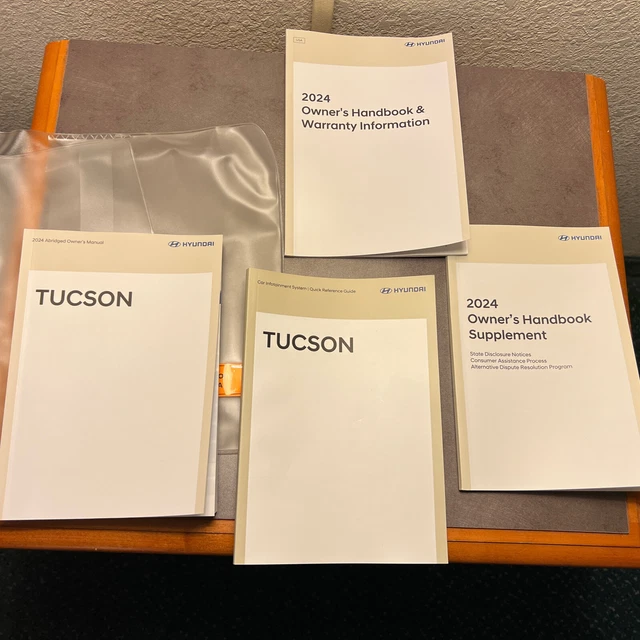 2024 HYUNDAI TUCSON Owners Manual New OEM FREE SHIPPING!! £36.63