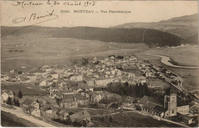 CPA MORTEAU Vue Panoramique (1114939)