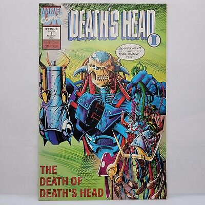 Deaths Head II #1 Cover A 1st Print 1992 By Marvel UK