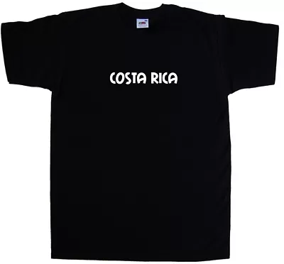 Costa Rica text T-Shirt