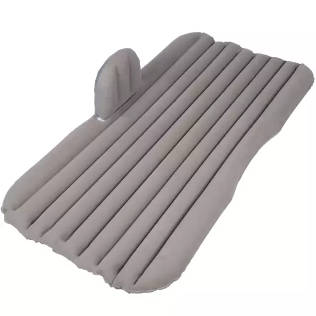 Colchón hinchable color gris Kit completo de cama inflable para dormir en coche
