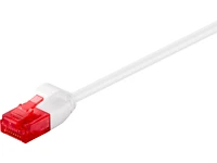 MicroConnect V-UTP620W-SLIM U/UTP CAT6 20M weiß schmal