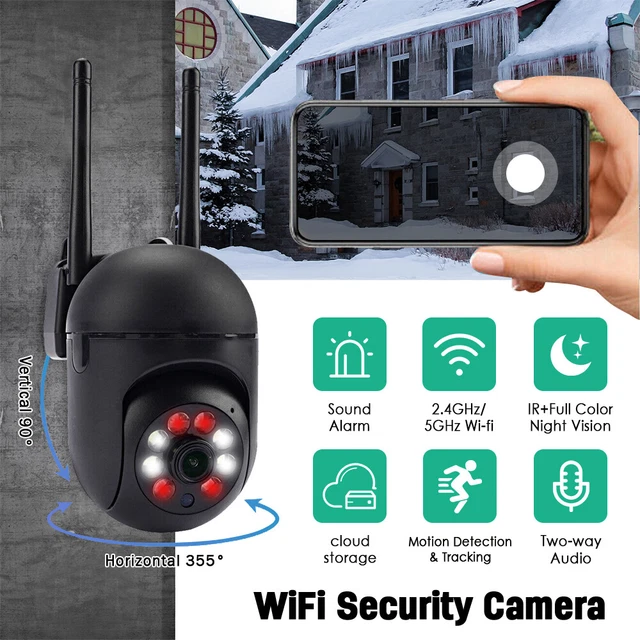 Dual band wifi security sales camera