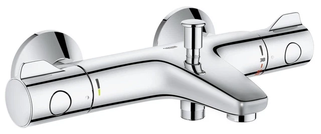 Grohe Grohtherm 1000 - Mitigeur thermostatique central encastré, chrome