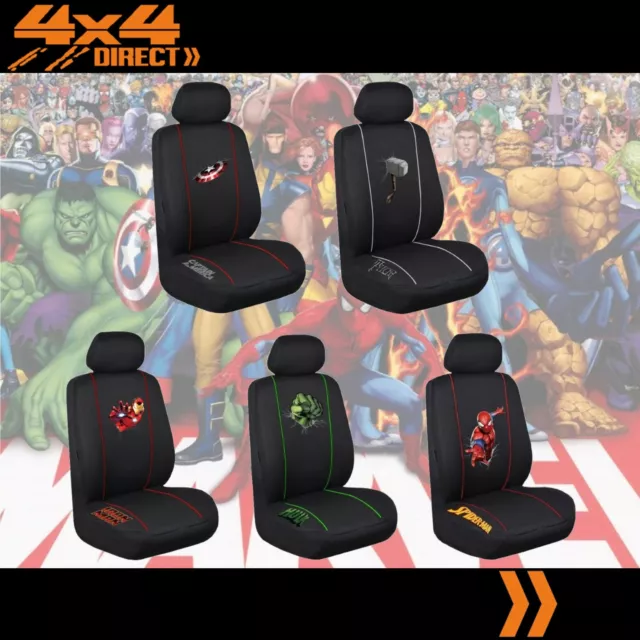 Single Licensed Marvel Avengers Seat Cover For Bmw 420D