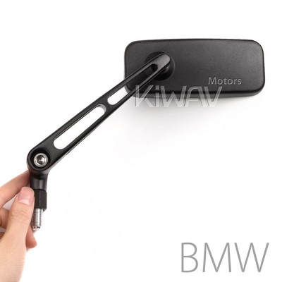 rétroviseur CONVEX aluminum CLASSIC CHROME pour Harley chopper cruiser touring 