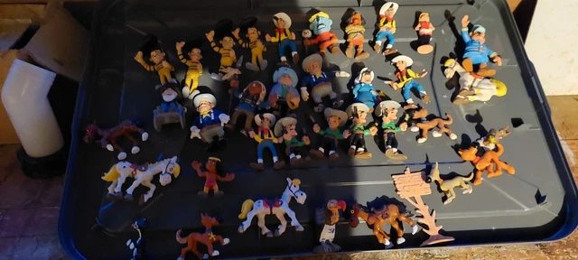 FIGURINE EN RESINE Lucky Luke - Marie Leblon 2003 Atlas - Colonel O