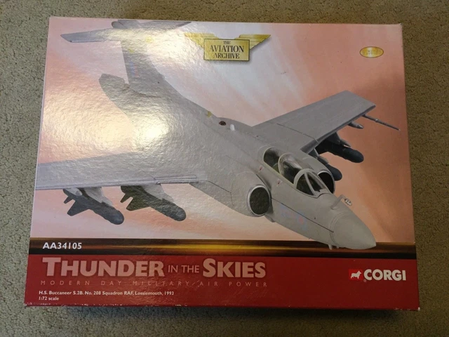 CORGI AA34111 1/72 Blackburn Buccaneer S.Mk.2, 800 NAS, HMS Eagle, 1971 CORGI AA34111 1/72 Blackburn Buccaneer S.Mk.2, 800 NAS, HMS Eagle, 1971