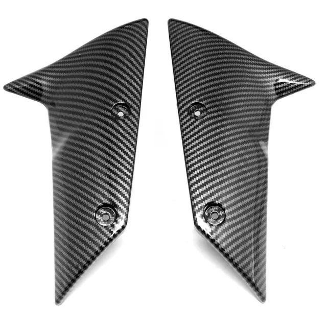 Carbon Fiber Front Side Fender Mud Fairing For KAWASAKI ZX6R 2005-06 ZX10R 04-07