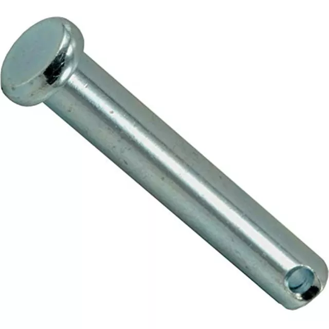 Clevis Pins BZP 1/4 inch x  2 inch Bright Zinc Plated  qty 5