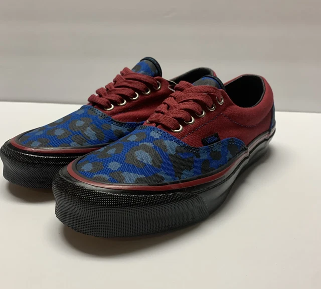 Vans OG Era LX Stray Rats Collection Rio Red & Snorkel Blue Sz 9.5 New With Box Vans OG Era LX Stray Rats Collection Rio Red & Snorkel Blue Sz 9.5 New With Box