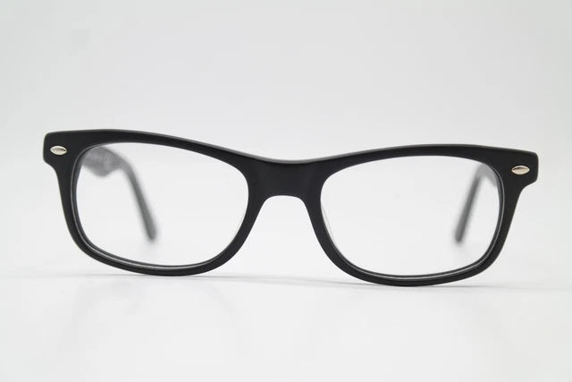 GLASSES 99 JOHN ST NYC JSV-057 Black Silver Oval Frames Eyeglasses