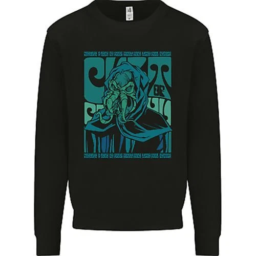 Cthulhu Cult Kraken Mens Sweatshirt Jumper