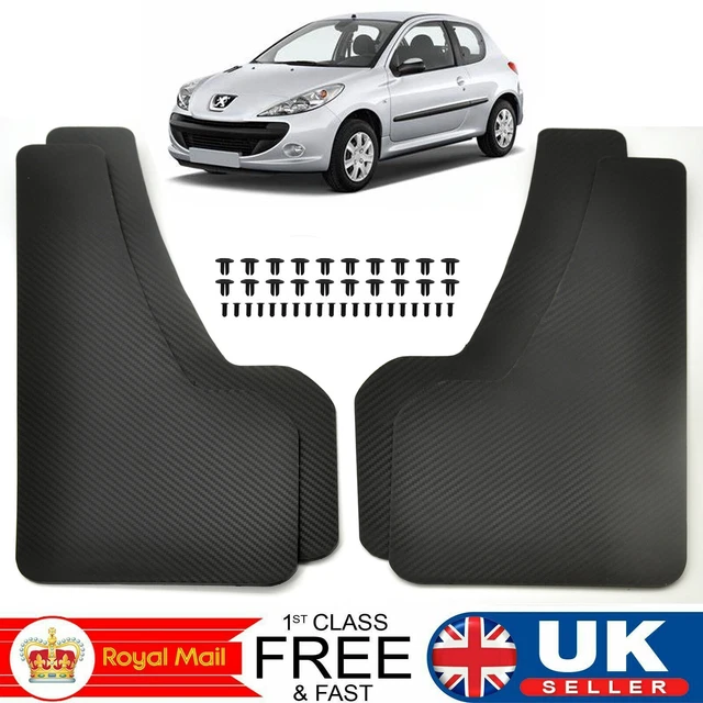 MUDFLAPS Mud Flaps Splash Guards FOR PEUGEOT 106 107 206 306 307 406 407 GTI CC