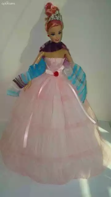 Popular Barbie Doll sized Clothes-1 pc Fashion Dress+1 Shawl-Best Sell Girl Gift