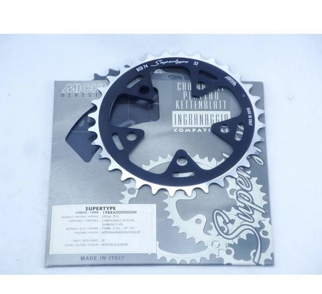 Plateau Route Diamètre 130 Intérieur 39 Dents Couleur Noir Alu 5083 Marque Stronglight 8 9 10 Vitesses 5 Branches