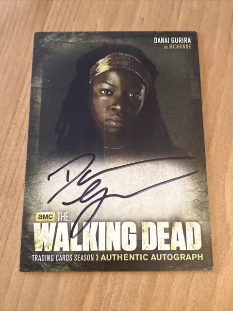 Cryptozoic The Walking Dead Season 3 Danai Gurira as Michonne Autograph Card A8